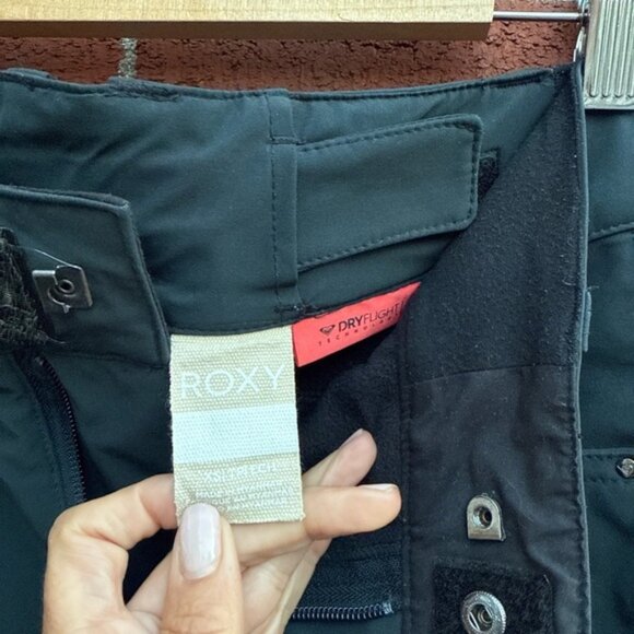 Roxy Women’s Snow Pants – Black – DryFlight Technology - Picture 2 of 5